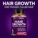 ✨ HAIR GROWTH – Cabello Más Fuerte, Grueso y Saludable ✨